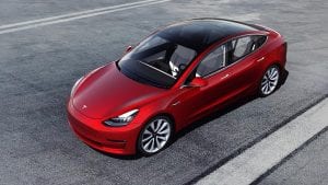 Could the Tesla Model 3 sport the slogan 'Made in Australia'? Source: Tesla