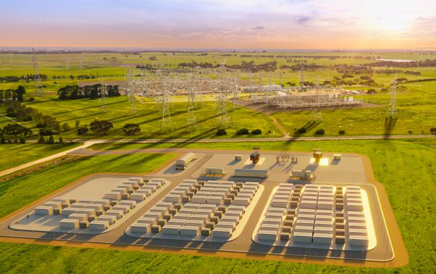 Victoria big battery Neoen Tesla