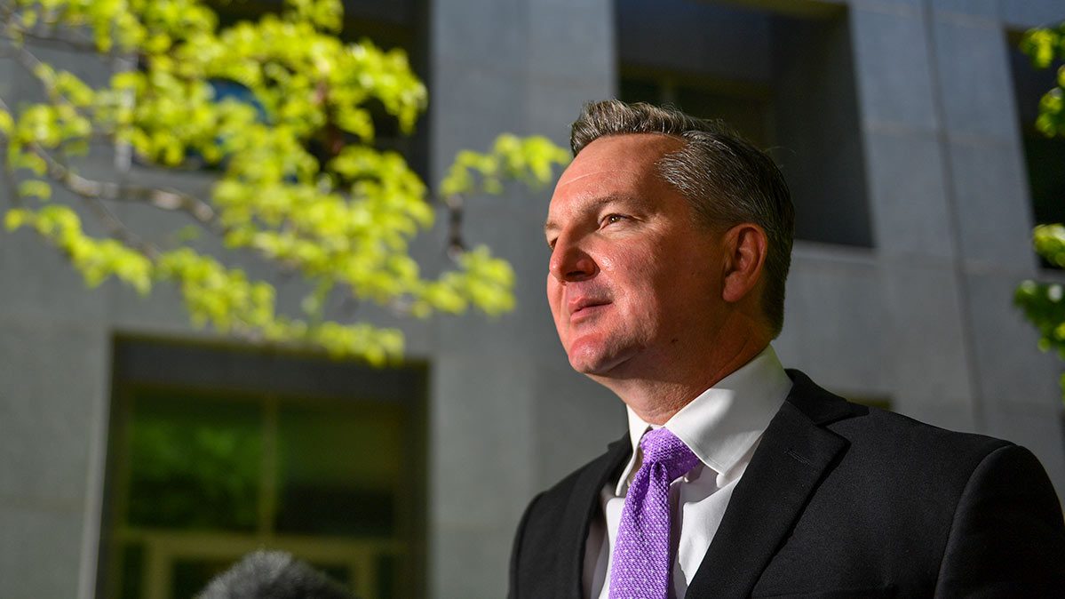 Labor climate change and energy spokesperson Chris Bowen. (AAP Image/Mick Tsikas).