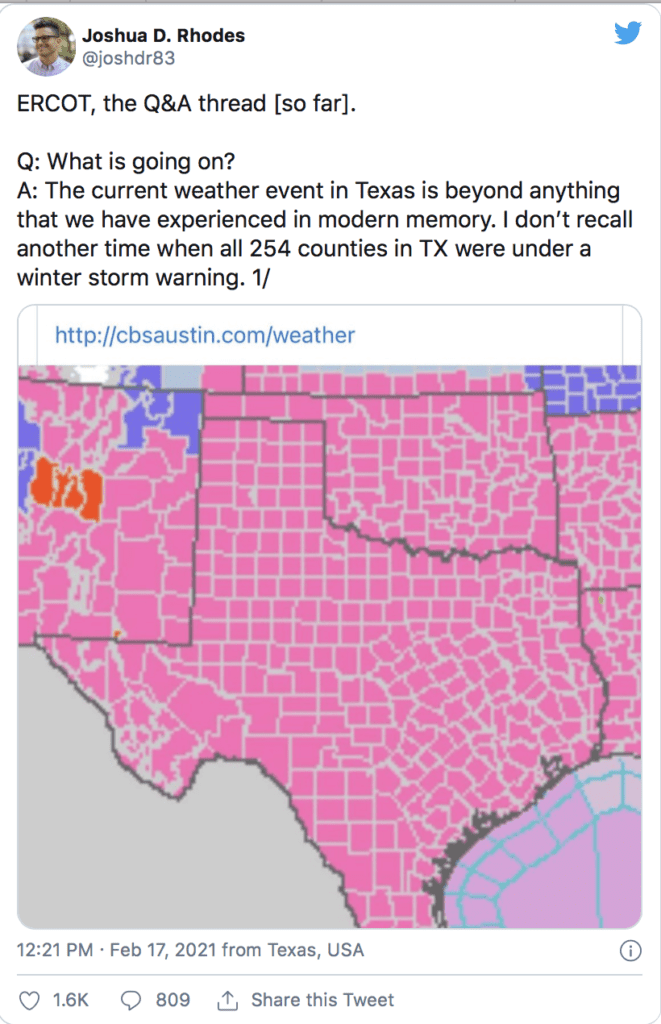 The Texas deep freeze left the state in crisis. Here are 3 lessons for