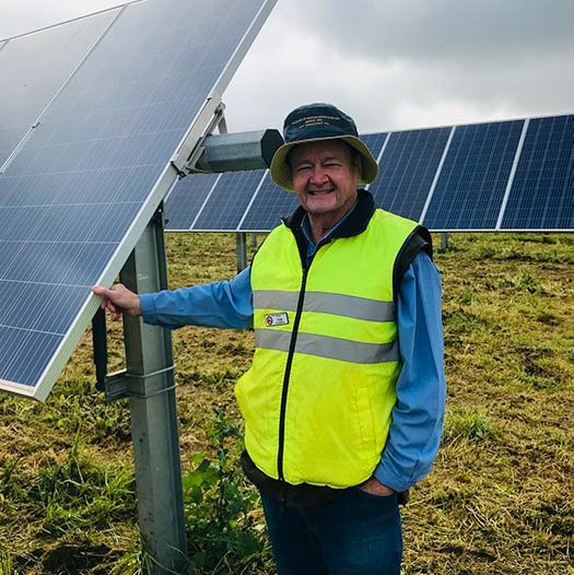 Sheep farmer, Tom Warren, at his property in Dubbo (supplied).