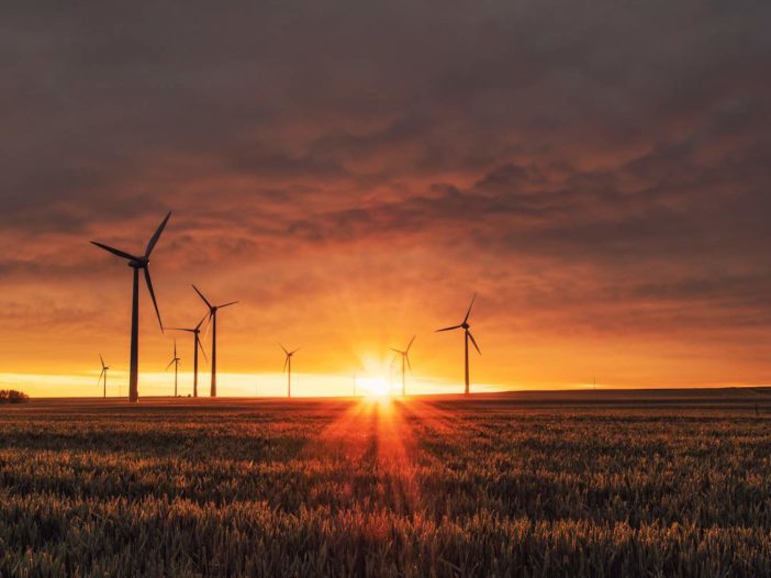 wind turbines
