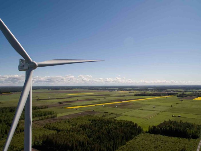 Vestas wind turbine in Finland