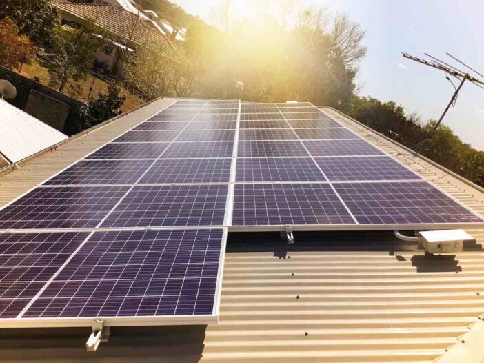 rooftop solar canadian solar indooroopilly